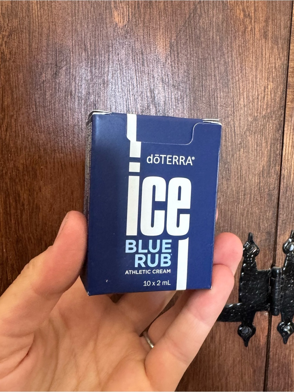 doTERRA ice Blue Rub Athletic Cream 20 mL New Expired 01 2023